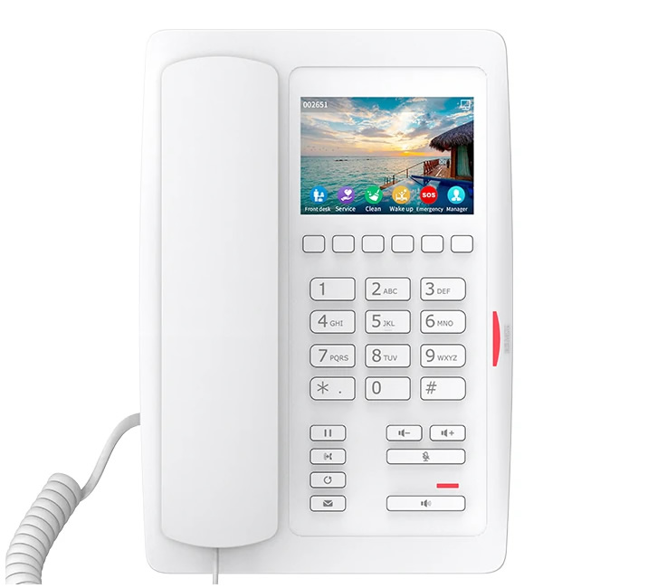 Fanvil H5 Hotel Telefono Ip Con Poe Wifi 24g Bl